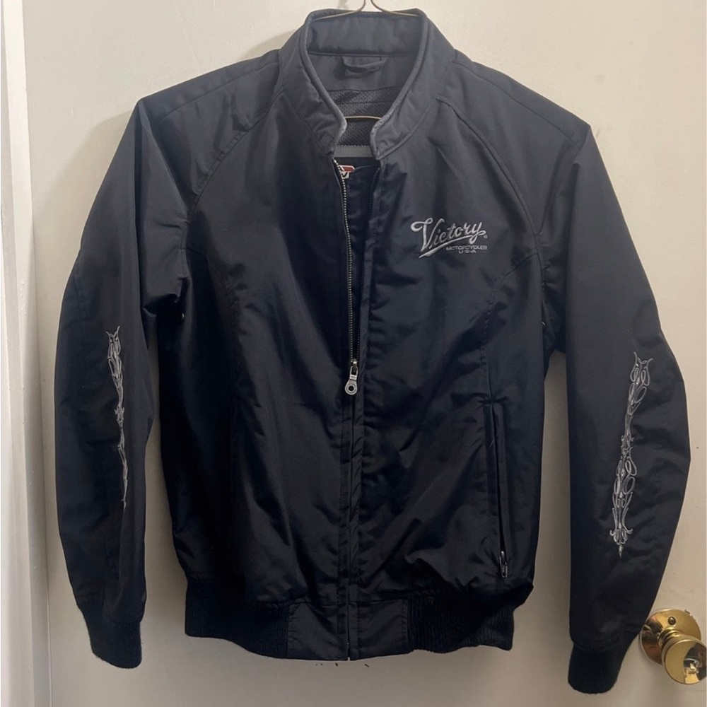 Victory Motorcycles Small Black Riding Jacket